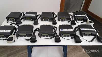 Quantity of (10) Motorola CDM-1250 Truck Radios