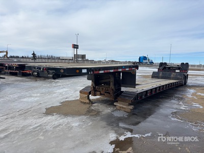 2004 Trail King TK70MG-482 20412 kg T/A Double Drop Removable Gooseneck Lowboy Trailer