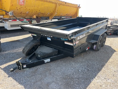 2026 Industrias America 7014 14 ft T/A Dump Utility Trailer