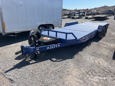 2026 Industrias America 227T 22 ft T/A Tilt Deck Trailer