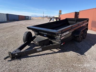 2026 Industrias America 7014 14 ft T/A مقطورة تفريغ خفيفة (Unused)