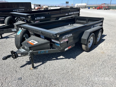 2026 Industrias America FT510 10 ft T/A 軽量ダンプトレーラー