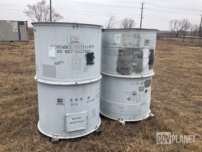 (2) Assorted Storage Containers