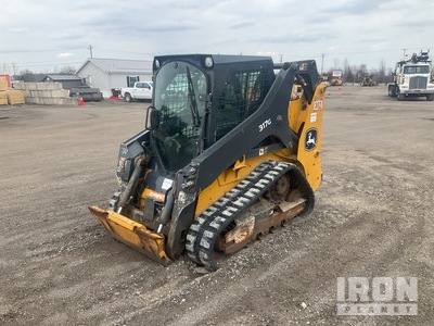 2021 John Deere 317G Two-Speed High Flow Kompaktowa ładowarka gąsienicowa
