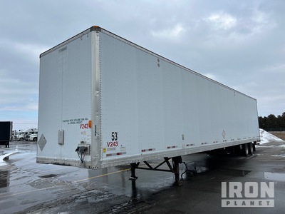 2006 Manac 53 ft x 102 in T/A Van Trailer