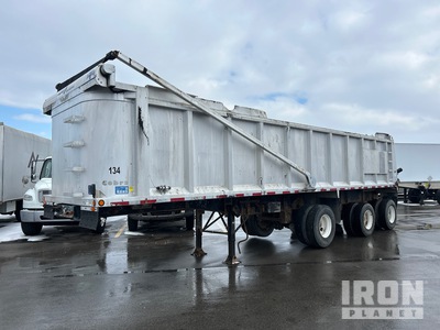 2009 Cobra 36 ft Tri/A Aluminum End Dump Trailer