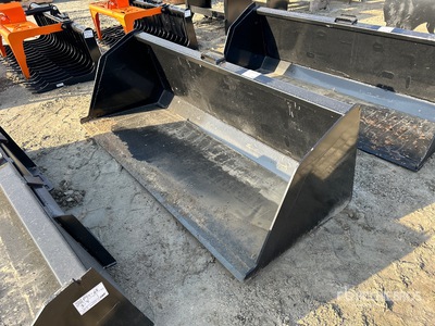 2025 Kit Containers 84 in General Purpose Skid Steer Bucket (Unused)
