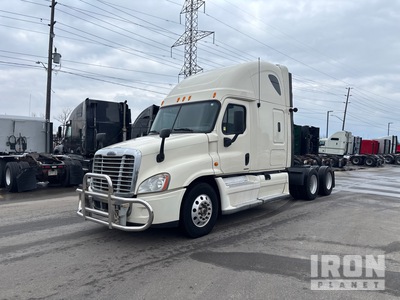2012 Freightliner Cascadia 125 6x4 T/A Sleeper Truck Tractor
