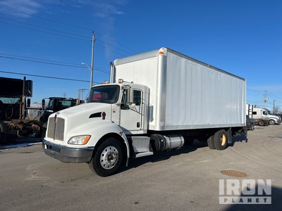 2014 Kenworth T370 4x2 Van Truck