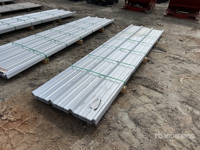 Quantity of 2025 Kit Containers Steel 12 ft R Panel (Unused)