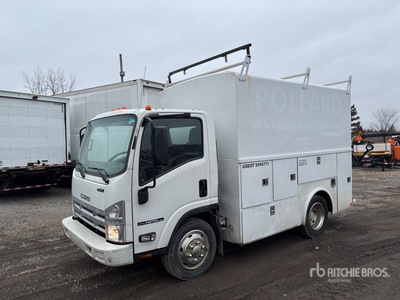 2012 Isuzu NPR HD 4x2 Utility Truck