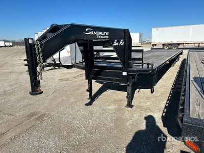 2023 Silverline 40 ft T/A Gooseneck Equipment Trailer