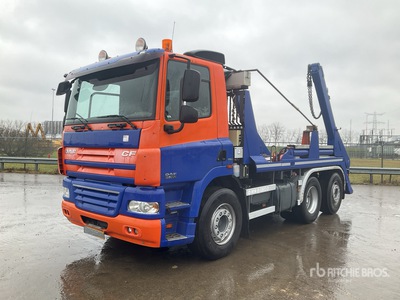 2009 DAF CF 85.360 6x2 Skiploader Truck