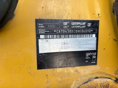 2005 Cat 430D 4x4 Backhoe Loader