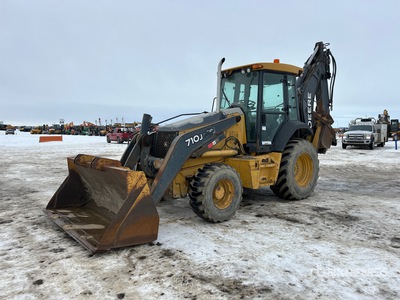 2007 John Deere 710J 4x4 Koparko-ładowarka