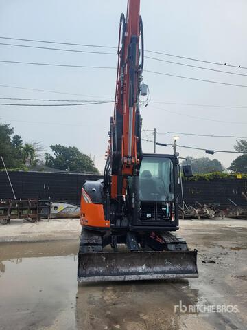 2024 Hitachi ZX75 US-7 Mini Excavator in Miami, Florida, United