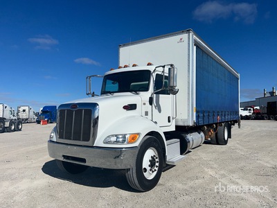 2019 Peterbilt 337 4x2 Curtain Side Truck