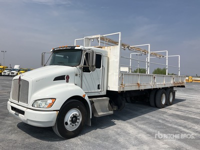2020 Kenworth T-370 6x4 Camion con Plataforma / Flatbed Truck