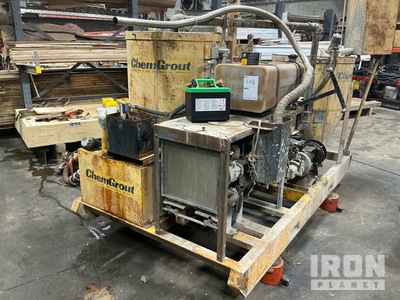 2014 ChemGrout CG600 High Pressure Colloidal Grout Plant Mortar and Grout Mixer