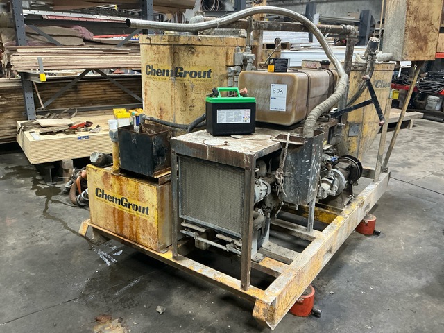 2014 ChemGrout CG600 High Pressure Colloidal Grout Plant