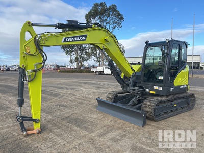 2024 Develon DX89R-7 Tracked Excavator (Unused)