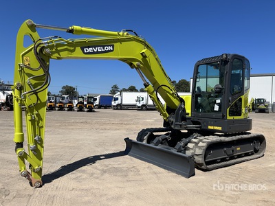 2024 Develon DX80R Tracked Excavator (Unused)