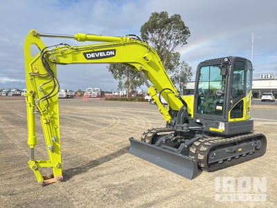 2024 Develon DX80R Tracked Excavator (Unused)