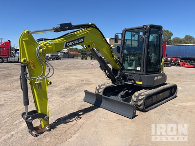 2024 Develon DX55R-7M Mini Excavator (Unused)