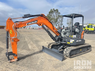 2023 Develon DX55R-7M Mini escavatore (Unused)