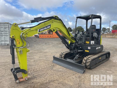 2024 Develon DX50Z-7M Mini Excavator (Unused)