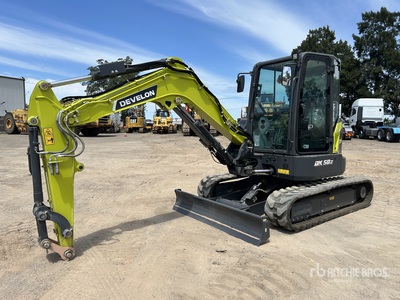 2024 Develon DX50Z-7M Mini Excavator (Unused)