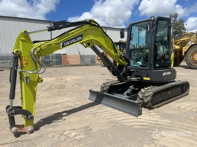 2024 Develon DX50Z-7M Mini Excavator (Unused)