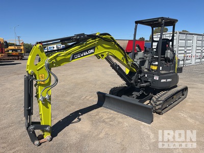 2024 Develon DX35Z-7M Mini Excavator (Unused)