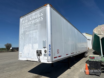 2000 Wabash 53 ft x 102 in T/A Van Trailer