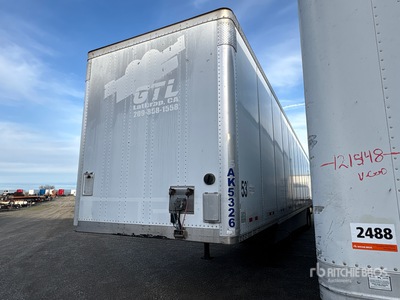 2007 Wabash 53 ft x 102 in T/A مقطورة فان