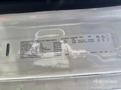 2016 Freightliner Cascadia 125 6x4 Ciągnik siodłowy T/A z kabiną dzienną