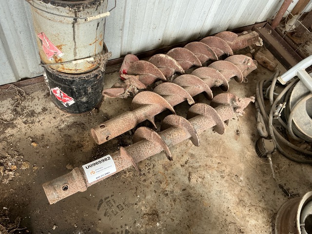 Quantity of (3) 8 in & 9 in Auger Bit