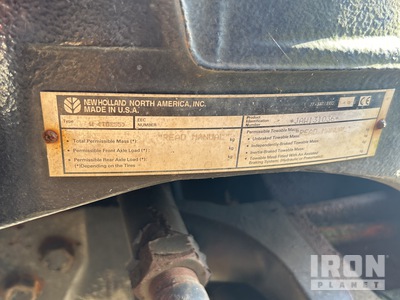 2004 New Holland TG255 SuperSteer 4WD Tractor Agrícola