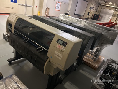 Quantity of (2) HP Design Jet 4000PS Printing and Publishing Equipment