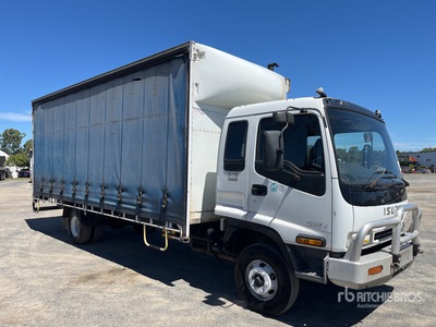 2006 Isuzu FRR 550 4x2 Curtain Side Truck