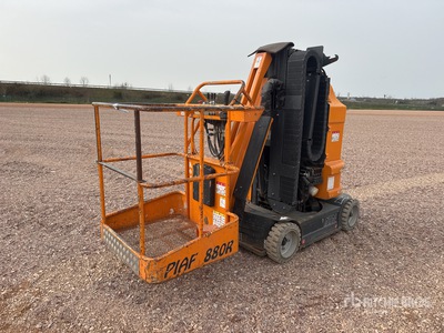 2014 ATN Piaf 880R Nacelle A Mat Vertical رافعة عمودية