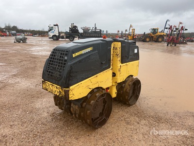 2018 Bomag BMP 8500 Compacteur A Guidage Manuel Pieds De Mouton Walk Behind Roller