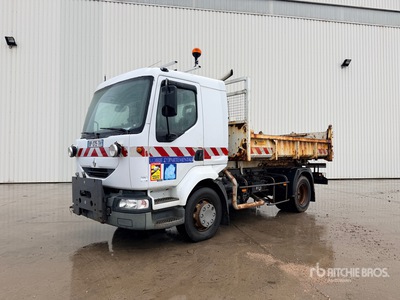 2001 Renault Midlum 180 4x2 Camion Benne شاحنة قلابة /محور واحد