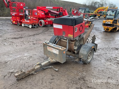 2021 Mecalac MBR71HD C/W Trailer Walk Behind Roller