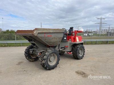 2012 Ausa D600APG 4x4 Swivel Dumper