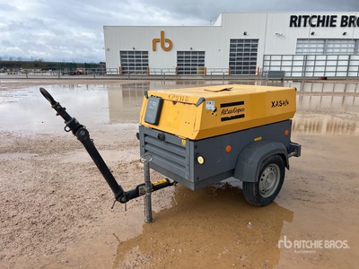 2013 Atlas Copco XAS37 Mobile Compresseur A Air 1 Essieu S/A ضاغط هوائي