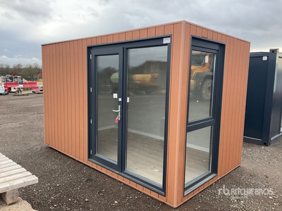 2026 New Moduva AP400 3.9 m x 2.2 m Portable Garden Office Divers - Structure portative (Unused)