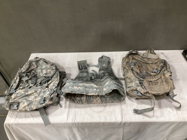 (28) Fighting Load Carriers & (22) Assault Packs