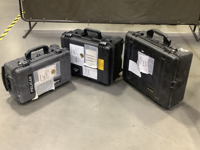 (12) Assorted Storage Cases (12) Assorted Storage Cases