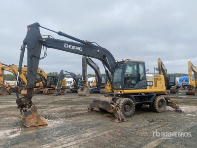 2015 John Deere 190GW Wheel Excavator